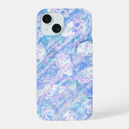 Traumhafte, feminine christliche Handyhülle (Jesaj iPhone 15 Hülle