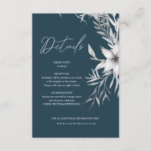Traumhafte Floral   Details-Umschlagkarte Begleitkarte