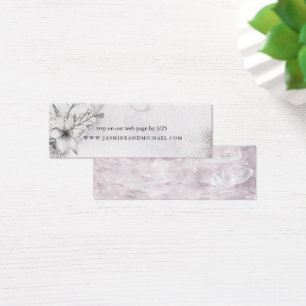 Traumhafte Floral Hochzeits-Webseite-Karte