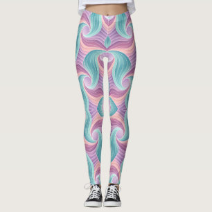 Traumhafte Flüssigkeit-Tiefenillusion Nahtlos we Leggings