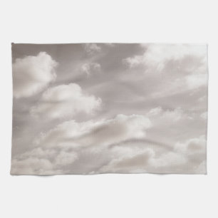 Traumhafte karibische Wolken 11 Geschirrtuch