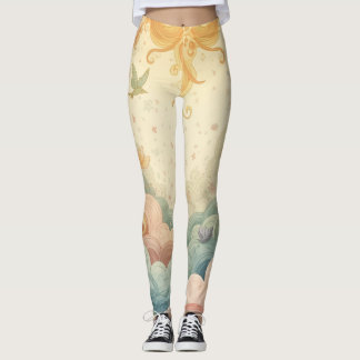 Traumhafte künstlerische Fantasy-Ästhetikdruck Leggings