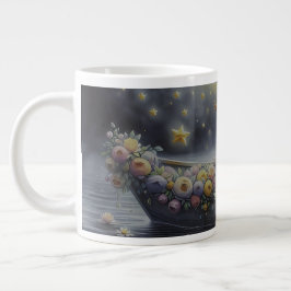 Traumhafte Mond-Fantasie-Szene für Mädchen Jumbo-Tasse