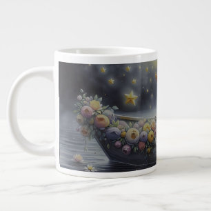 Traumhafte Mond-Fantasie-Szene für Mädchen Jumbo-Tasse