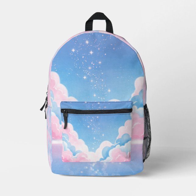Traumhafte Rucksäcke für Cloud & Stars (Vorderseite)