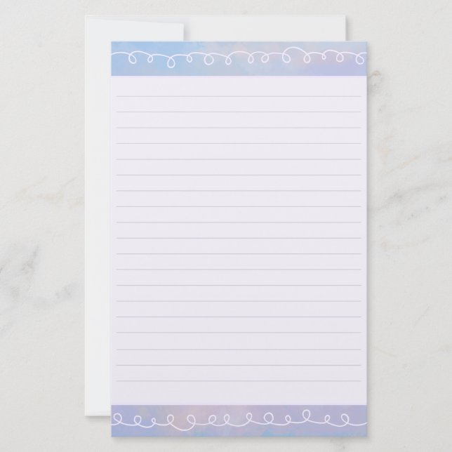 Traumhafte Schreibwaren Briefpapier (Vorderseite)