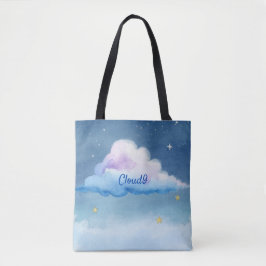 Traumhafte Wasserfarbe Cloud9 Pastell Himmel Trage