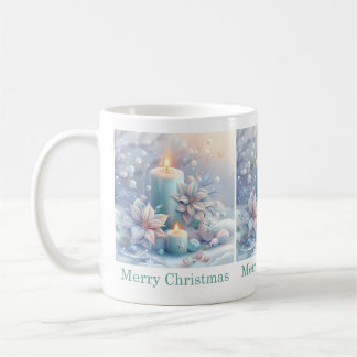 Traumhafte Weihnachtskerzen-Tasse Kaffeetasse