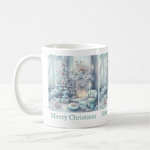 Traumhafte Weihnachtssaal-Tasse Kaffeetasse