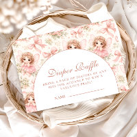 Traumhafter Feengarten-Baby-Party-Windel-Raffle
