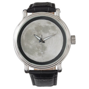 Traumhafter himmlischer Mond Vollmond Fantasy-Nach Armbanduhr