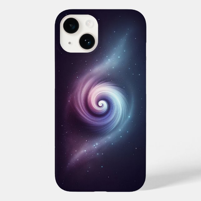 Traumhafter kosmischer Nebel-Spiralwirbel-Abstrakt Case-Mate iPhone Hülle (Rückseite)