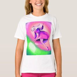 Traumhaftes Fantasy-Prinzessinnen-Illustrations-T- T-Shirt