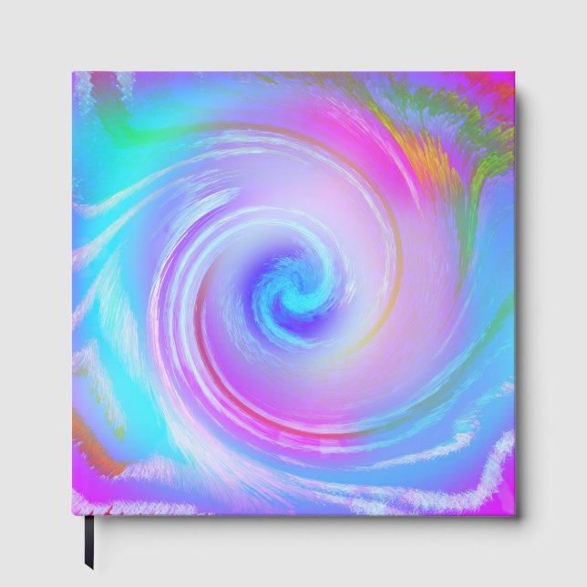 🌈 Traumhaftes Pastell-Event-Gästebuch | Modern  Gästebuch (Vorderseite)