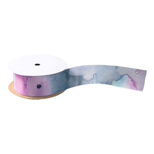 Traumhaftes Watercolor Grosgrain-Band-Geschenkpapi Satinband