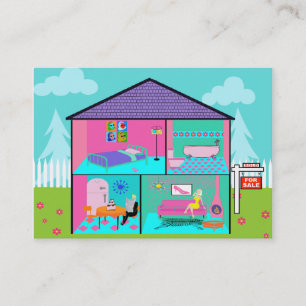 Traumhaus-wirkliche Anwesen-Geschäfts-Karten Visitenkarte