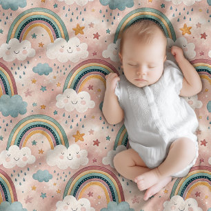 Traumhimmel-Decke Pastell-Geschenk für Baby-Liebe Fleecedecke