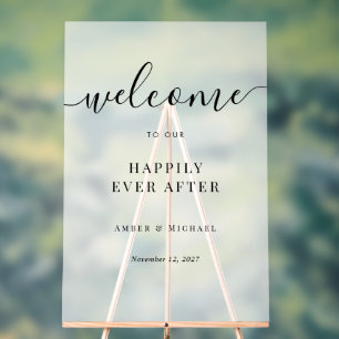 Traumhochzeit Acryl-Schild Acrylschild