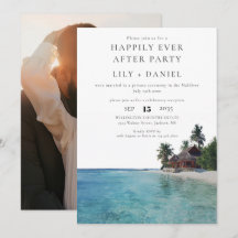 Traumhochzeit am tropischen Strand Foto-Hochzeit