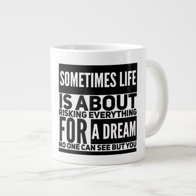 Traumjumbo-Tasse Jumbo-Tasse (Vorderseite Rechts)