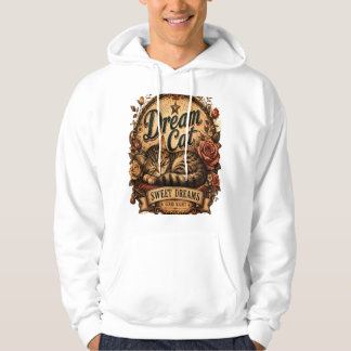 Traumkatze Süße Träume Vintage Katzenliebhaber Hoo Hoodie