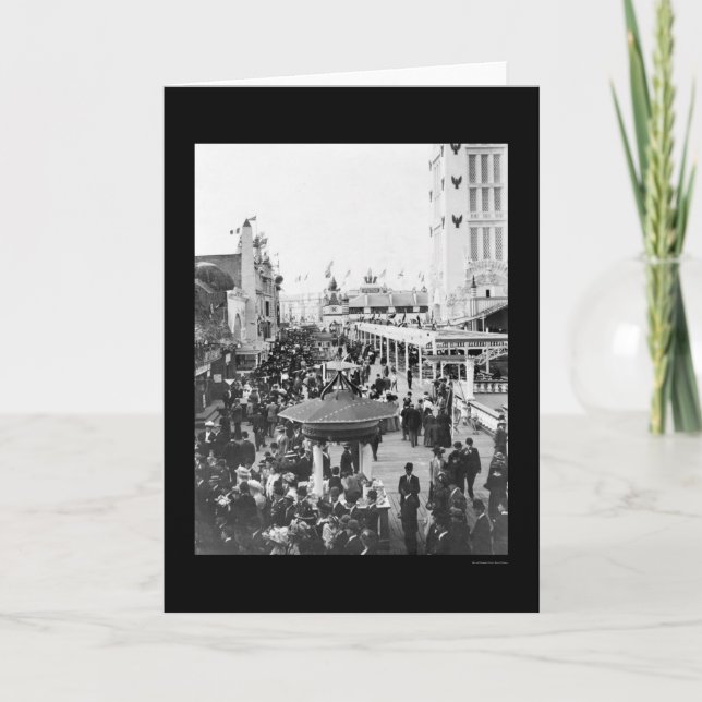 Traumland, Coney Island, New York City 1912 Karte (Vorderseite)