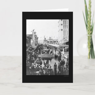 Traumland, Coney Island, New York City 1912 Karte