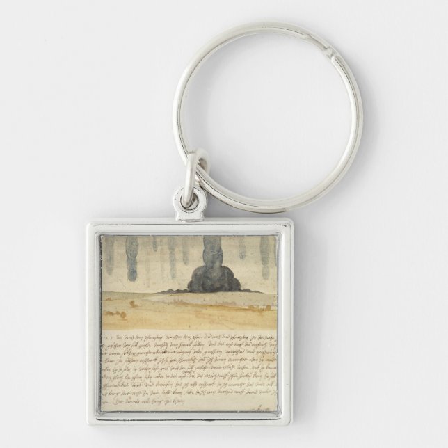 Traumlandschaft mit Text, 1526 Schlüsselanhänger (Vorne)