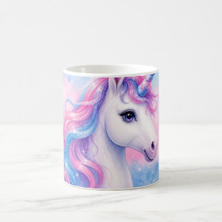 Träumlicher Pastell-Einhorn-Becher Kaffeetasse
