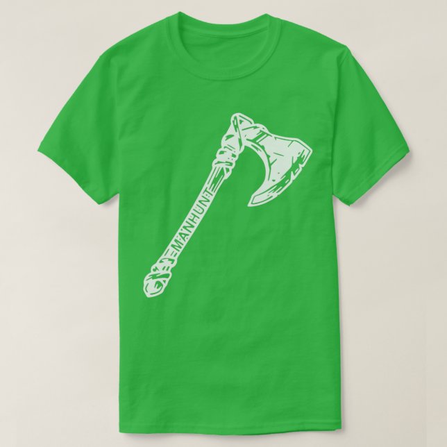 Traummanhunt lustige ax Vintag Classic TShirt (Design vorne)