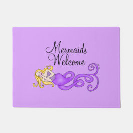 Traummeerjungfrau - Meerjungfrau-Willkommen Fußmatte