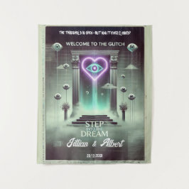 🌀 "Traumportal" 🌀 Wandteppich