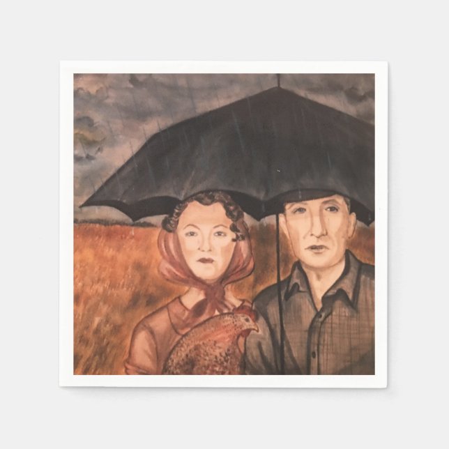 Traumportrait Serviette (Vorderseite)