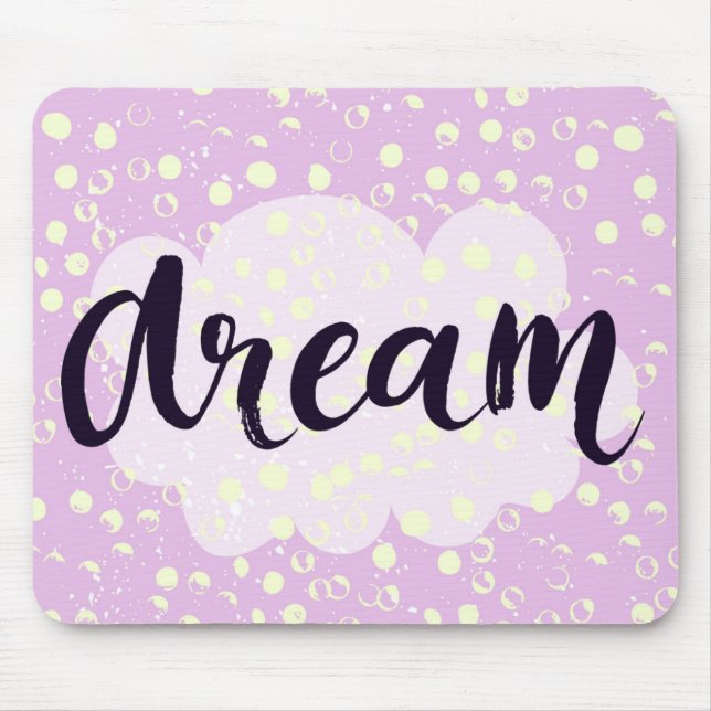 Traumrosa Mousepad (Vorne)