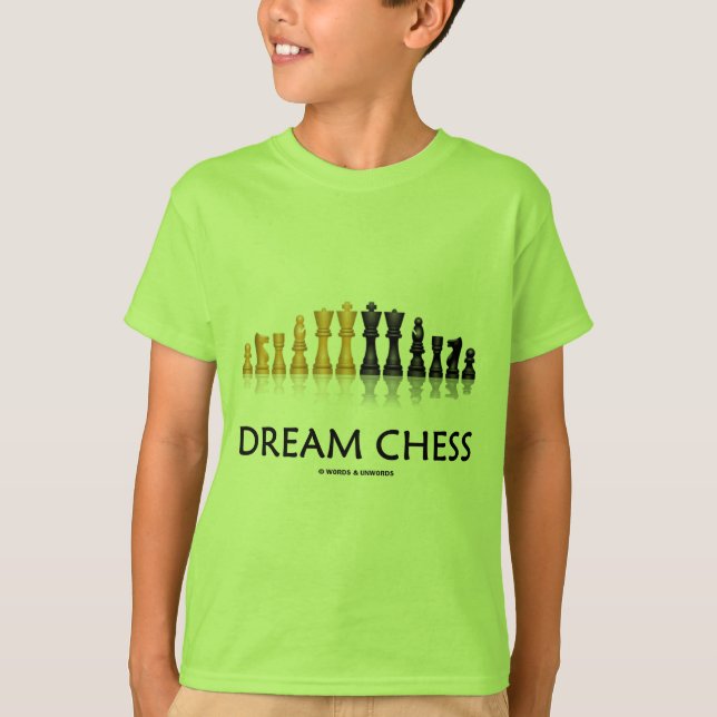 Traumschach (reflektierendes Schach-Set) T-Shirt (Vorderseite)