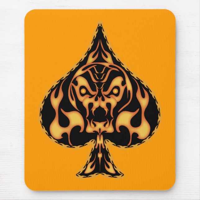 Traumschädel Mousepad (Vorne)
