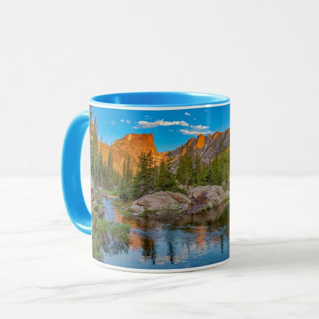 Traumsee Landschaft Tasse (Vorderseite Links)