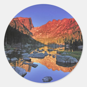 Traumsee Runder Aufkleber