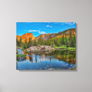 Traumseenlandschaft Leinwanddruck