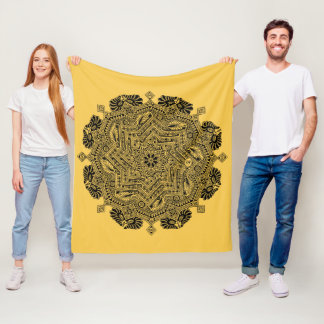 "Traumstadt" Fleecedecke