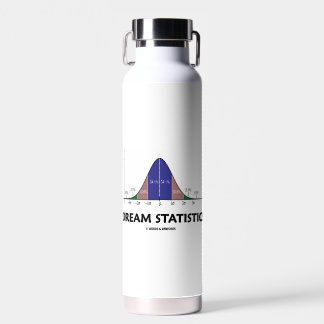Traumstatistik Bell Curve Spaß Trinkflasche