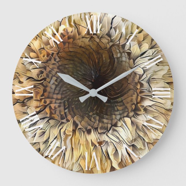 Traumstrecke Airolo - Gletsch Große Wanduhr (Vorderseite)