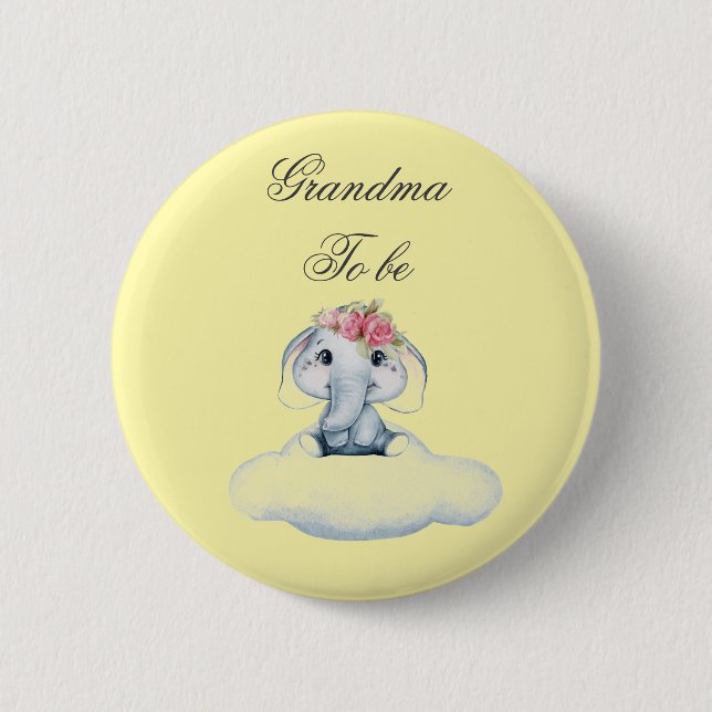 Traumtage mit Rosie dem Elefanten. Button (Vorderseite)