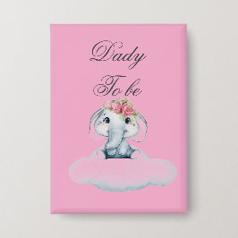 Traumtage mit Rosie dem Elefanten. Button