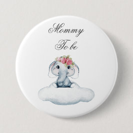 Traumtage mit Rosie dem Elefanten. Button