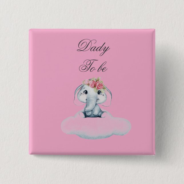 Traumtage mit Rosie dem Elefanten. Button (Vorderseite)