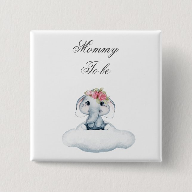 Traumtage mit Rosie dem Elefanten. Button (Vorderseite)