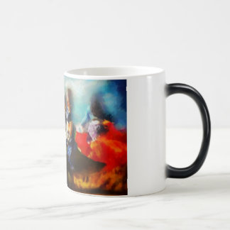 Traumtänzer-Kunst-Kaffee-Tasse Verwandlungstasse