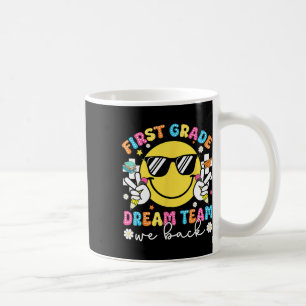 Traumteam der ersten Klasse Wir sichern Lehrer der Kaffeetasse