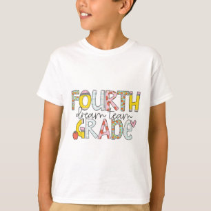 Traumteam der vierten Klasse Byck To School 4. Kla T-Shirt